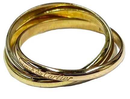 カルティエ買取 750 トリニティ リング